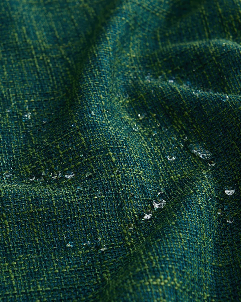 Munich Woven Patterned Textured Waterproof Custom Outdoor Curtain