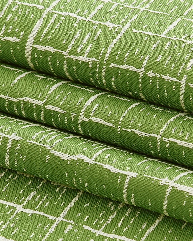 New York Grid Patterned Textured Waterproof Custom Outdoor Curtain
