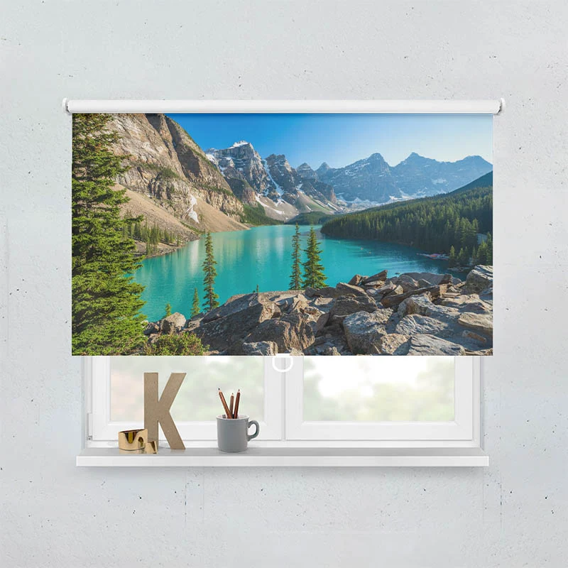 Springrollo Motiv "Rocky Mountains Canada"