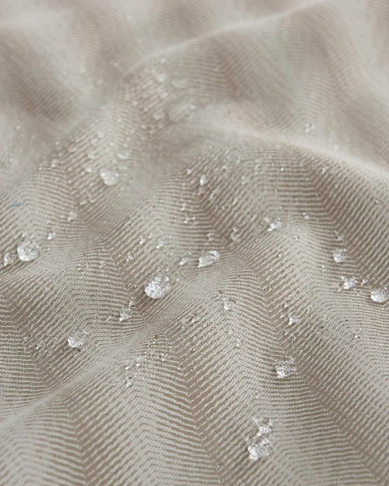 Miami Fishtail Patterned Waterproof Custom Outdoor Curtain