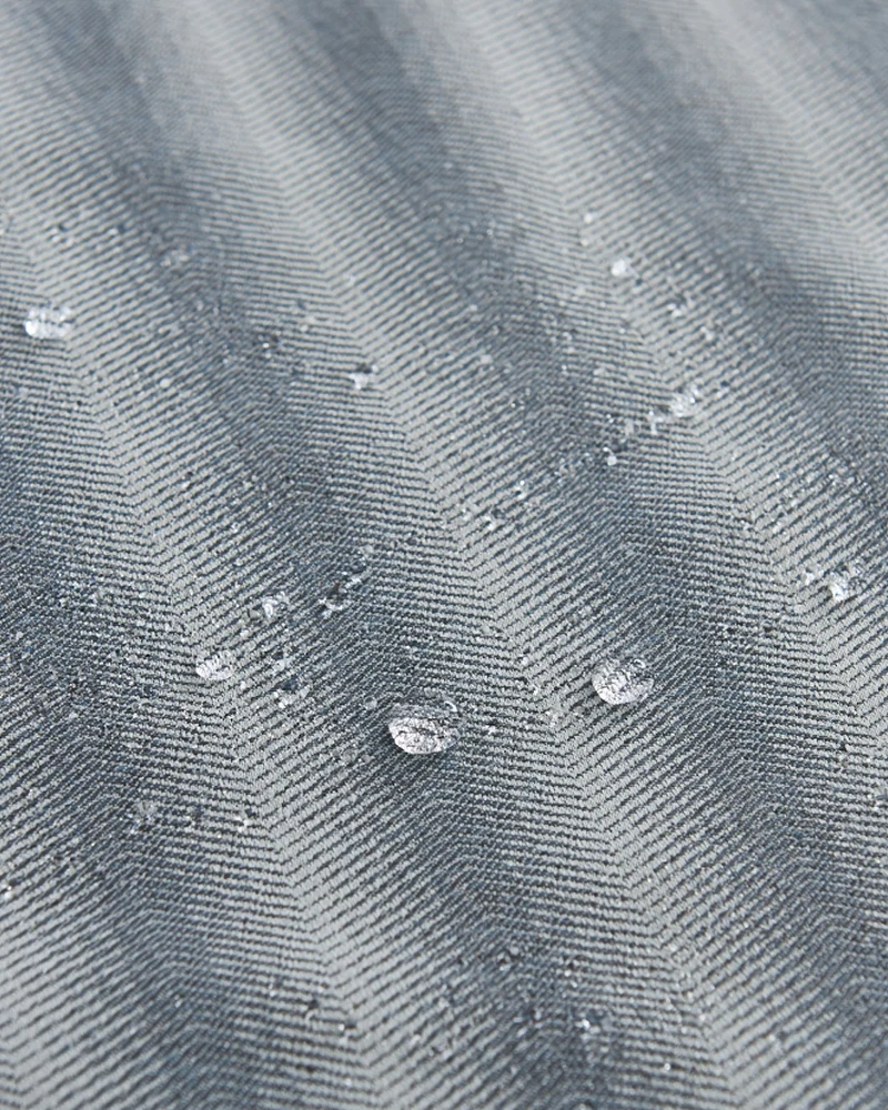 Miami Fishtail Patterned Waterproof Custom Outdoor Curtain