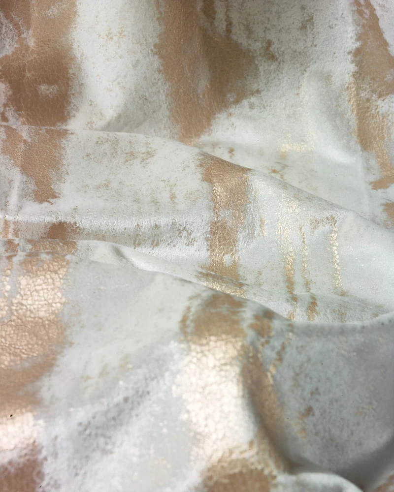 Casablanca Foil Printed Velvet Patterned Custom Curtain | Designed in Italy