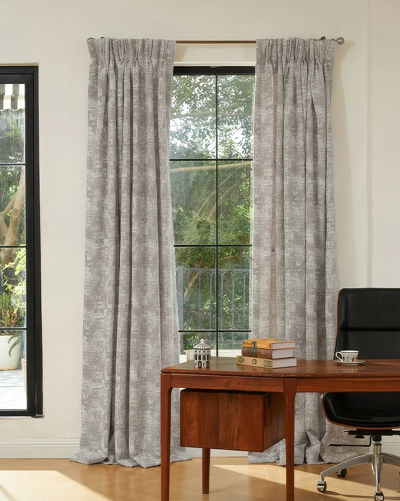 Mist Patterned Heavyweight Custom Curtain
