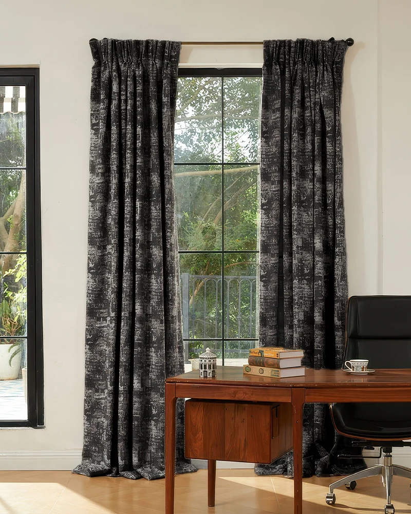 Mist Patterned Heavyweight Custom Curtain