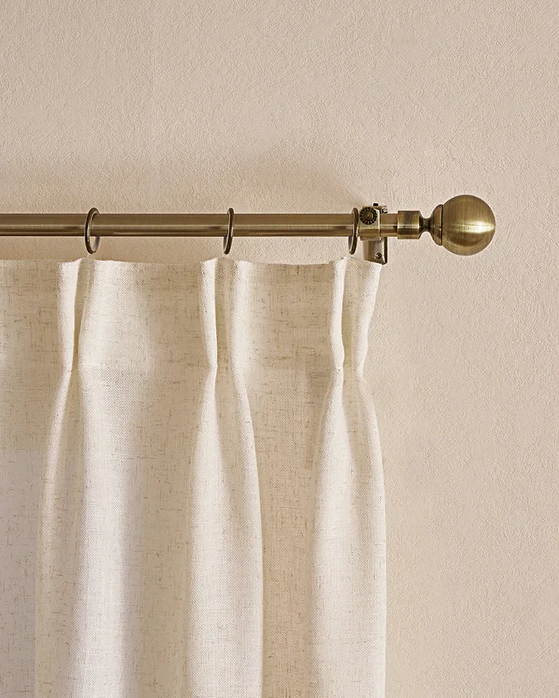 Ball Custom Finials Curtain Rods