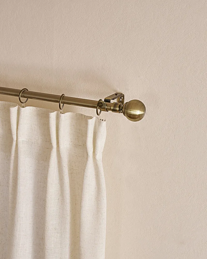 Ball Custom Finials Curtain Rods