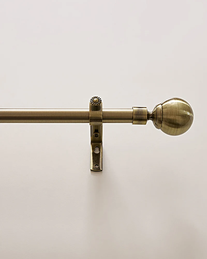 Ball Custom Finials Curtain Rods