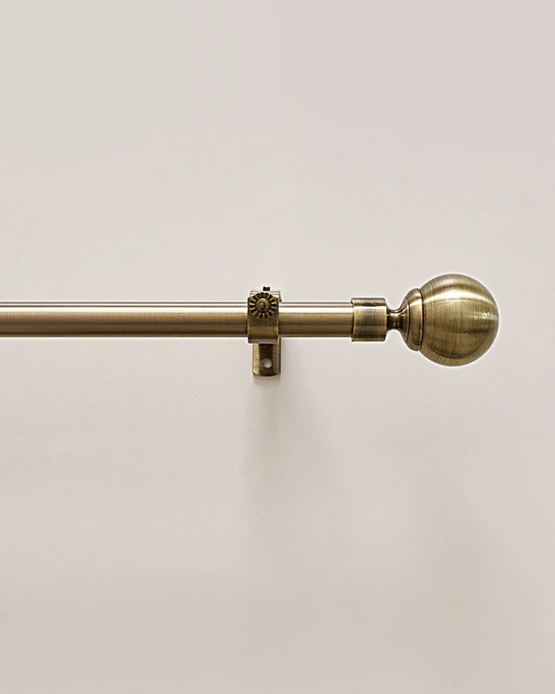 Ball Custom Finials Curtain Rods