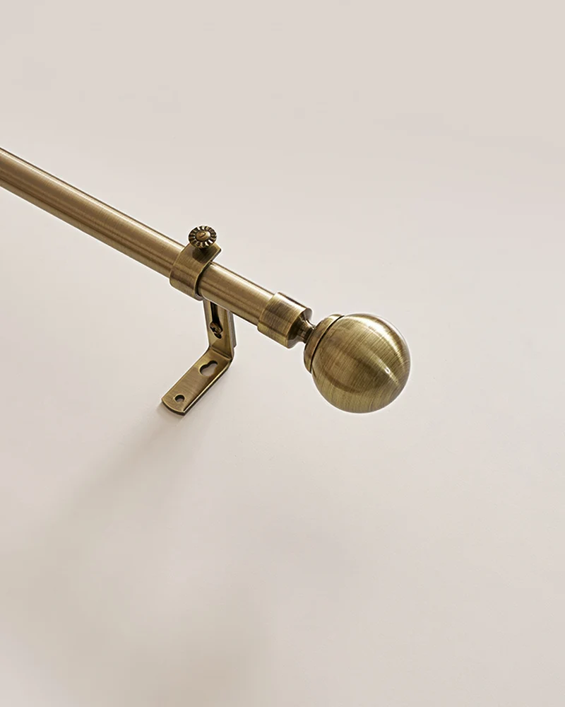 Ball Custom Finials Curtain Rods