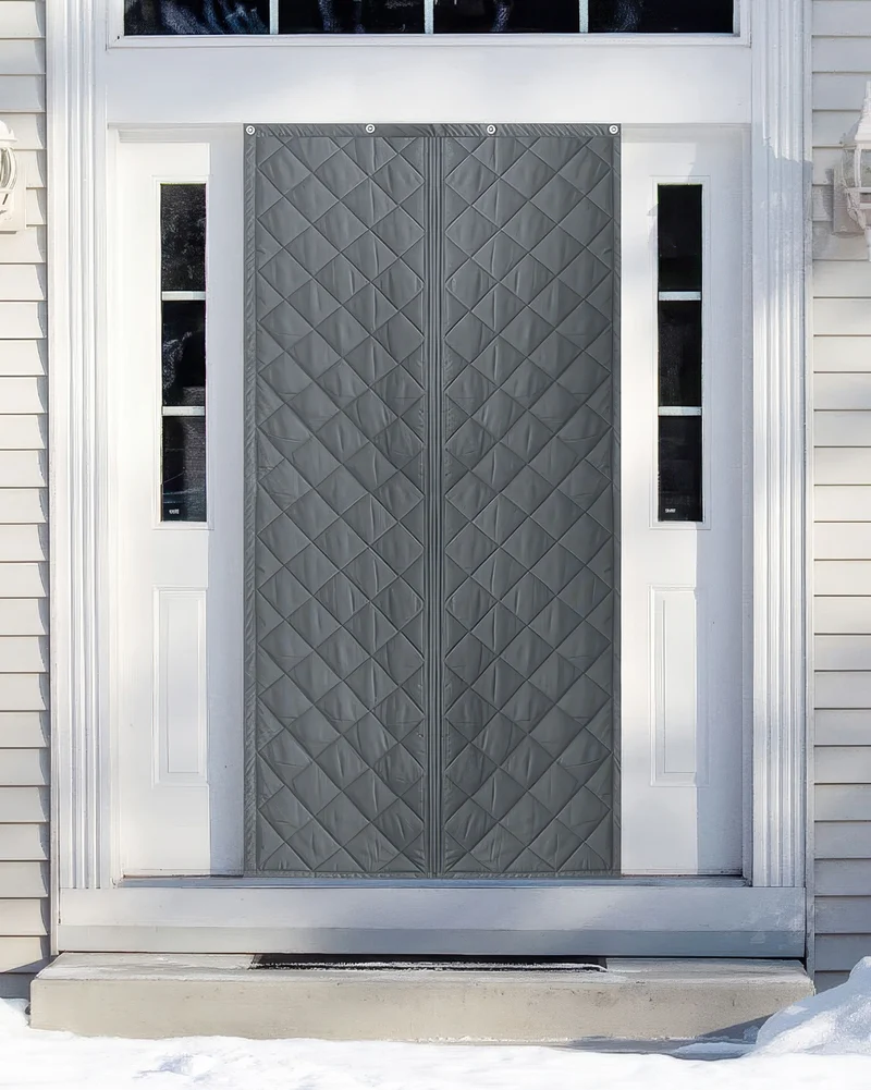 Oxford Thermal Insulated & Soundproof Custom Magnetic Door Curtain