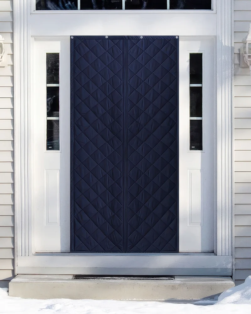 Oxford Thermal Insulated & Soundproof Custom Magnetic Door Curtain