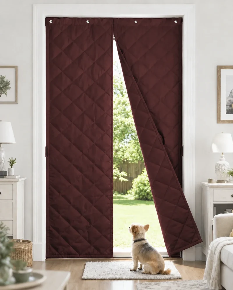 Oxford Thermal Insulated & Soundproof Custom Magnetic Door Curtain