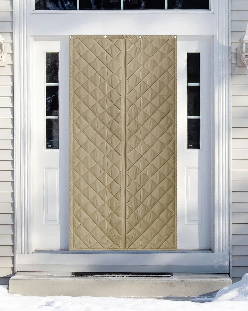 Oxford Thermal Insulated & Soundproof Custom Magnetic Door Curtain