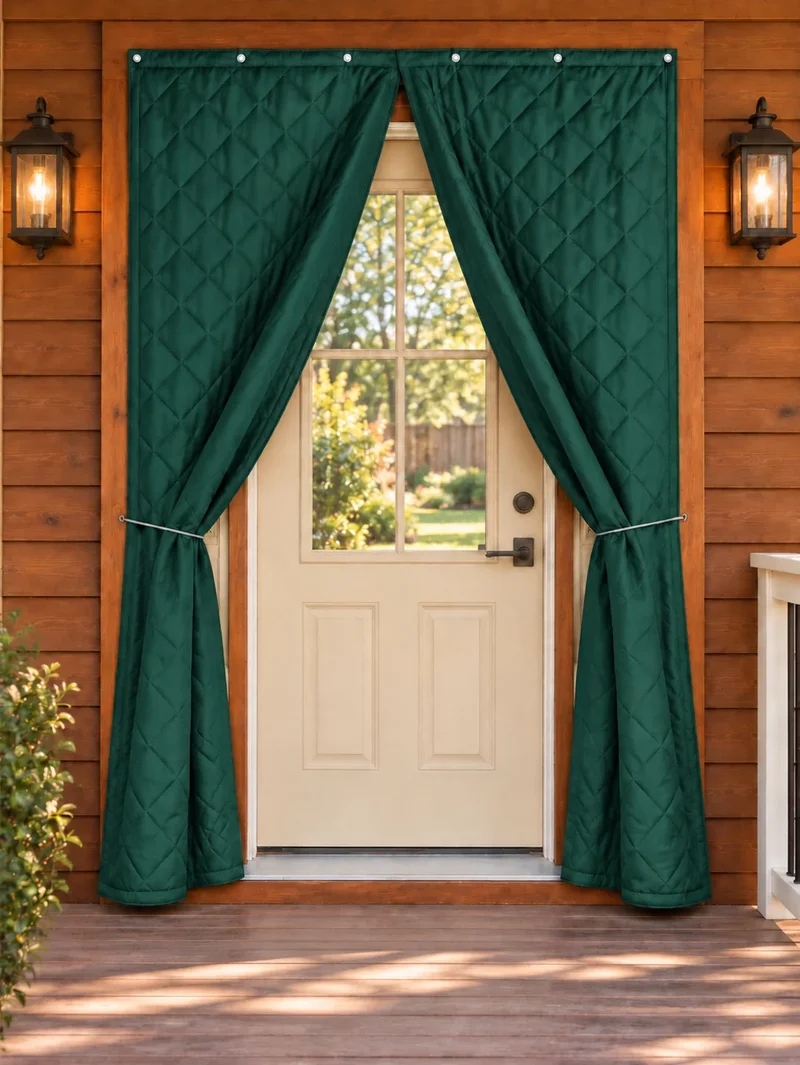 Oxford Thermal Insulated & Soundproof Custom Magnetic Door Curtain