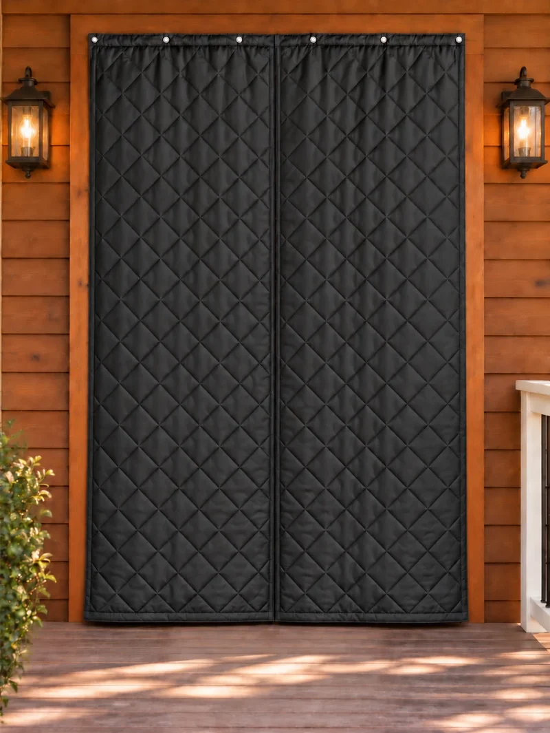 Oxford Thermal Insulated & Soundproof Custom Magnetic Door Curtain