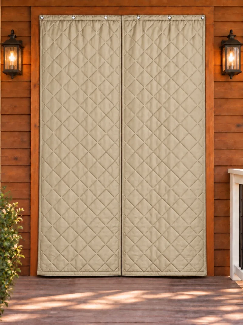 Oxford Thermal Insulated & Soundproof Custom Magnetic Door Curtain
