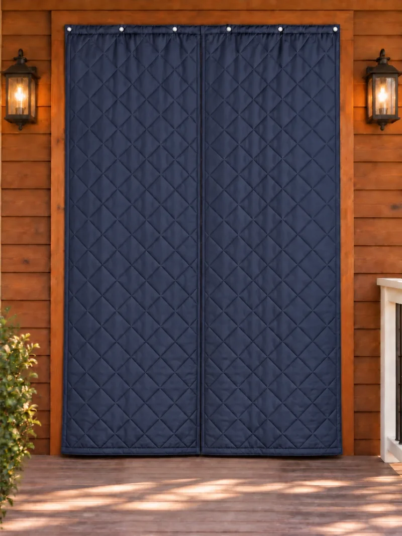 Oxford Thermal Insulated & Soundproof Custom Magnetic Door Curtain