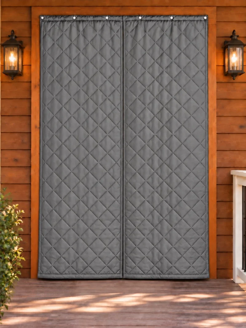 Oxford Thermal Insulated & Soundproof Custom Magnetic Door Curtain