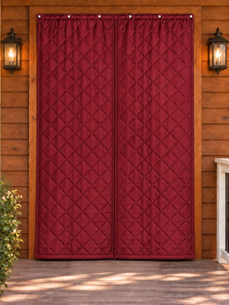 Oxford Thermal Insulated & Soundproof Custom Magnetic Door Curtain