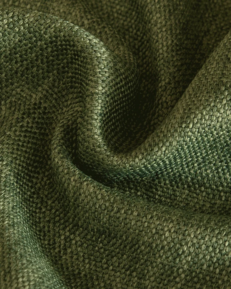 Zoe 4 Layers Linen Look Heavyweight Soundproof Thermal 100% Blackout Custom Curtain