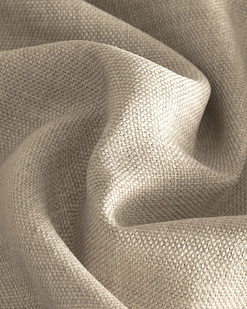Zoe 4 Layers Linen Look Heavyweight Soundproof Thermal 100% Blackout Custom Curtain