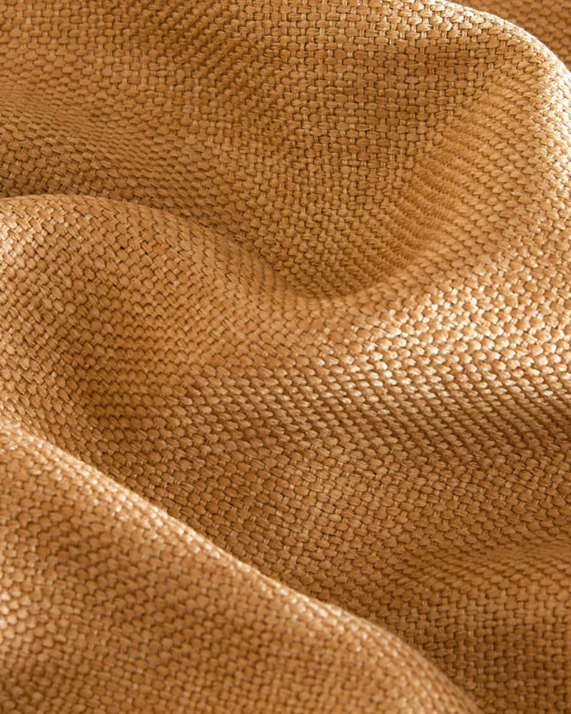 Zoe 4 Layers Linen Look Heavyweight Soundproof Thermal 100% Blackout Custom Curtain