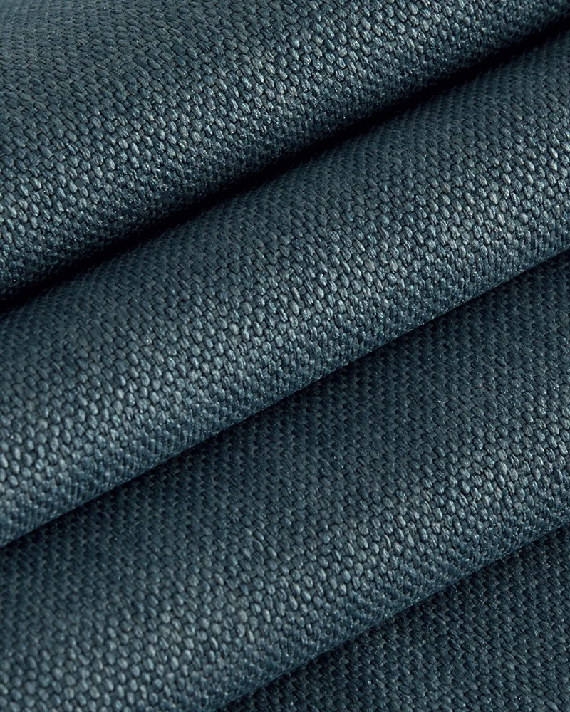 Zoe 4 Layers Linen Look Heavyweight Soundproof Thermal 100% Blackout Custom Curtain