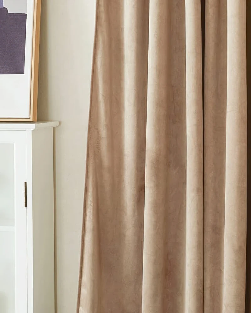Classic 4 Layers Velvet Heavyweight Soundproof Thermal 100% Blackout Custom Curtain