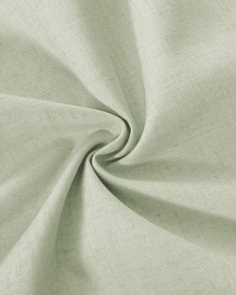 Cronin 4 Layers Linen Look Heavyweight Soundproof Thermal 100% Blackout Anti-Dust Custom Curtain