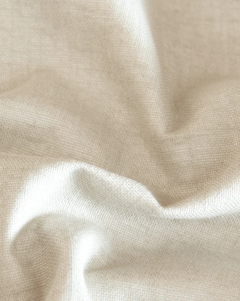 Cronin 4 Layers Linen Look Heavyweight Soundproof Thermal 100% Blackout Anti-Dust Custom Curtain