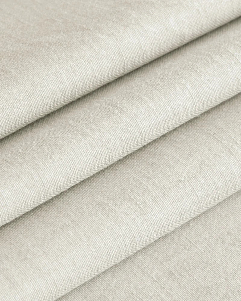 Cronin 4 Layers Linen Look Heavyweight Soundproof Thermal 100% Blackout Anti-Dust Custom Curtain