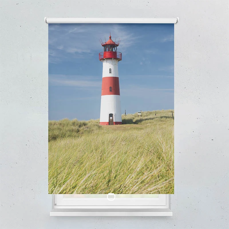 Springrollo Motiv "Leuchtturm Duene"