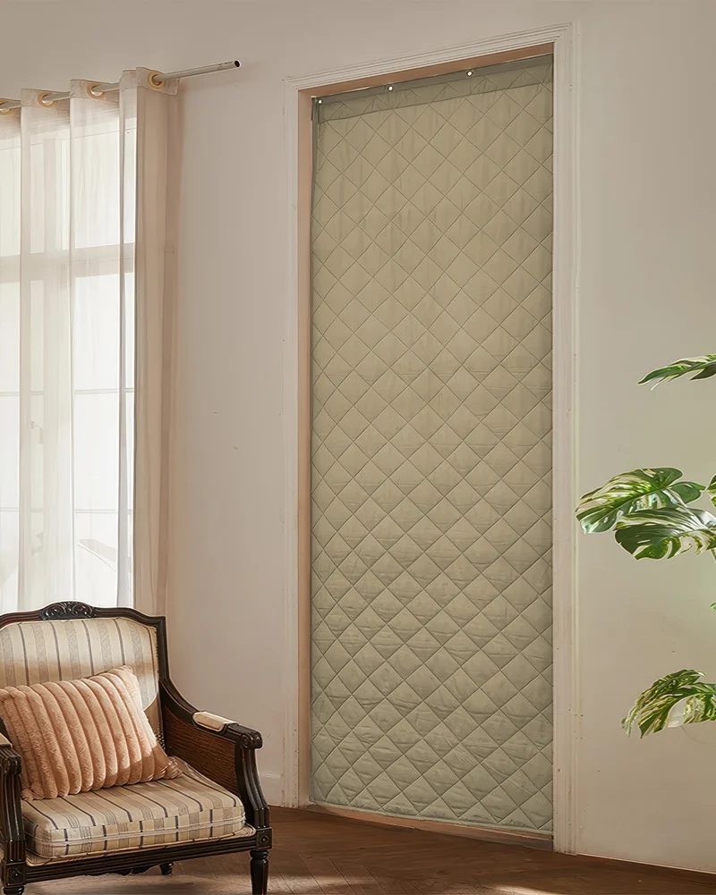 Oxford Thermal Insulated & Soundproof Custom Door Curtain
