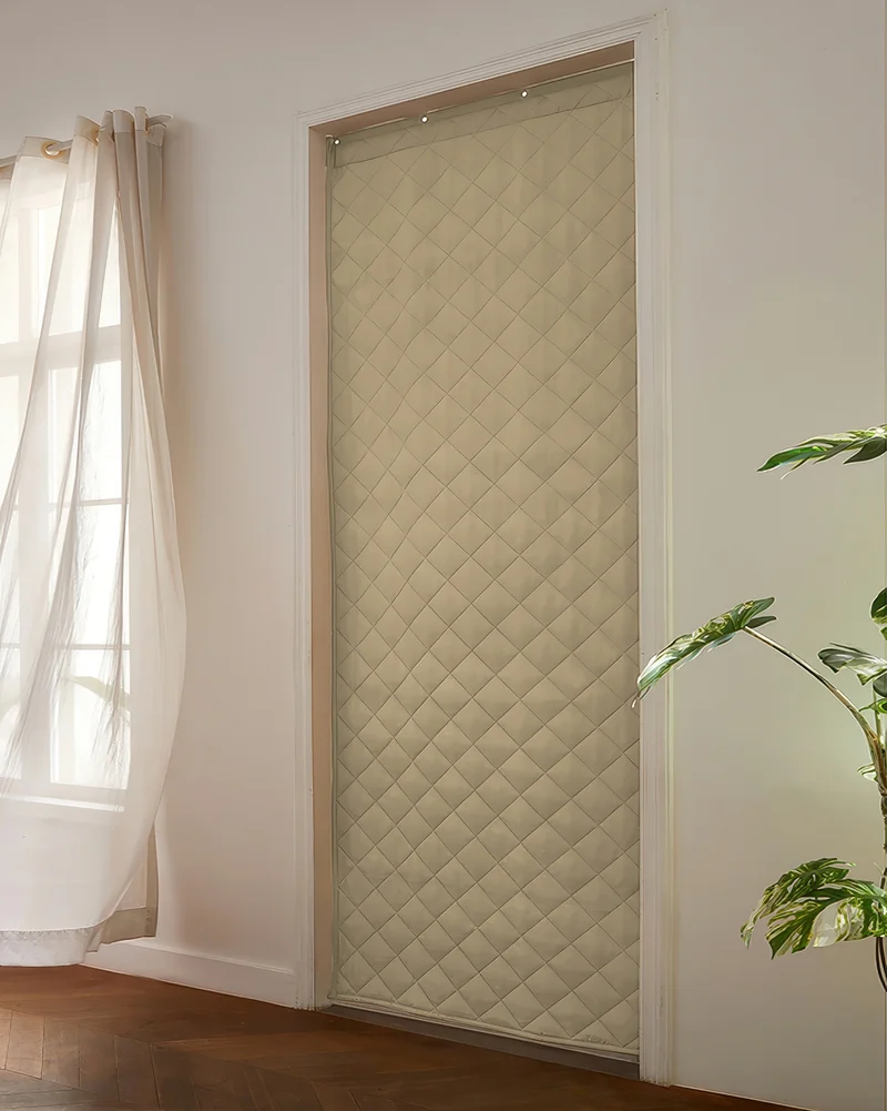 Oxford Thermal Insulated & Soundproof Custom Door Curtain