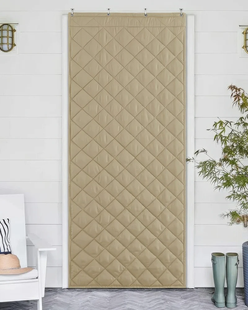 Oxford Thermal Insulated & Soundproof Custom Door Curtain