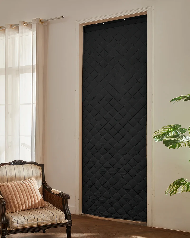 Oxford Thermal Insulated & Soundproof Custom Door Curtain