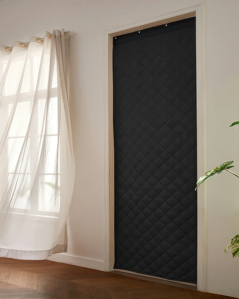 Oxford Thermal Insulated & Soundproof Custom Door Curtain