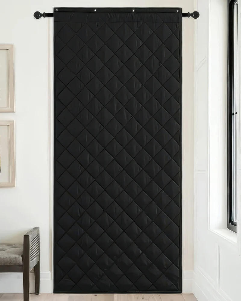 Oxford Thermal Insulated & Soundproof Custom Door Curtain