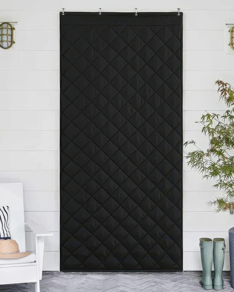 Oxford Thermal Insulated & Soundproof Custom Door Curtain