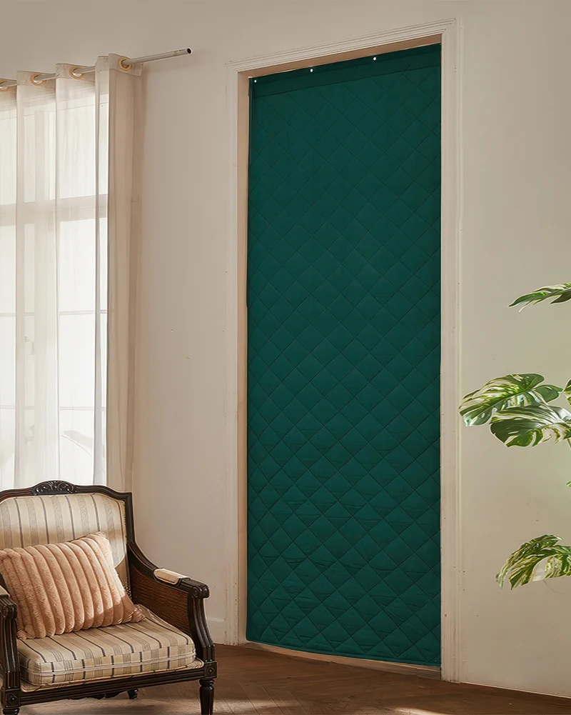 Oxford Thermal Insulated & Soundproof Custom Door Curtain