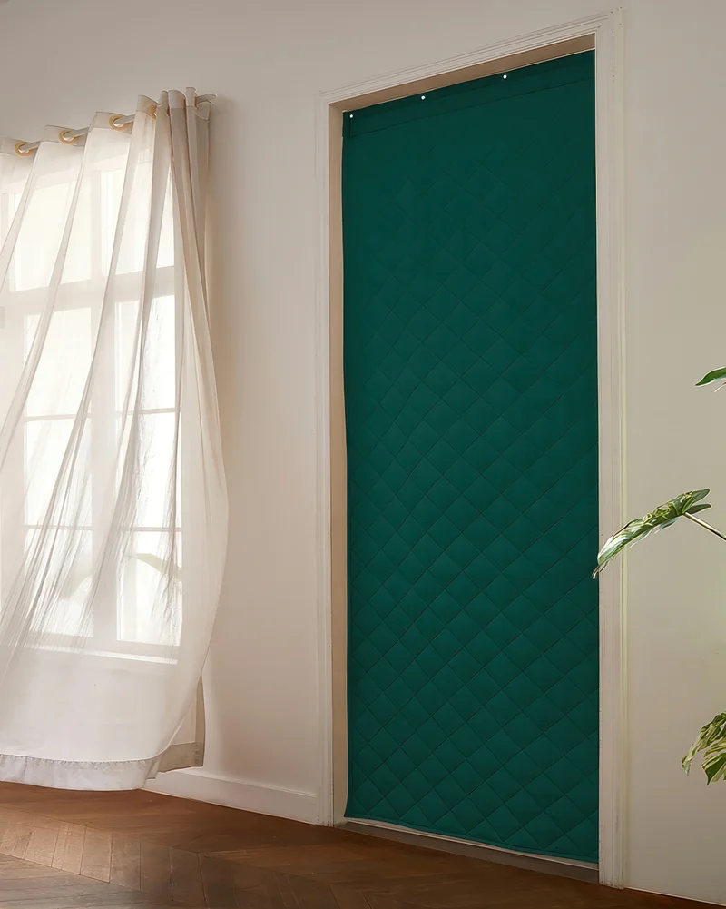 Oxford Thermal Insulated & Soundproof Custom Door Curtain