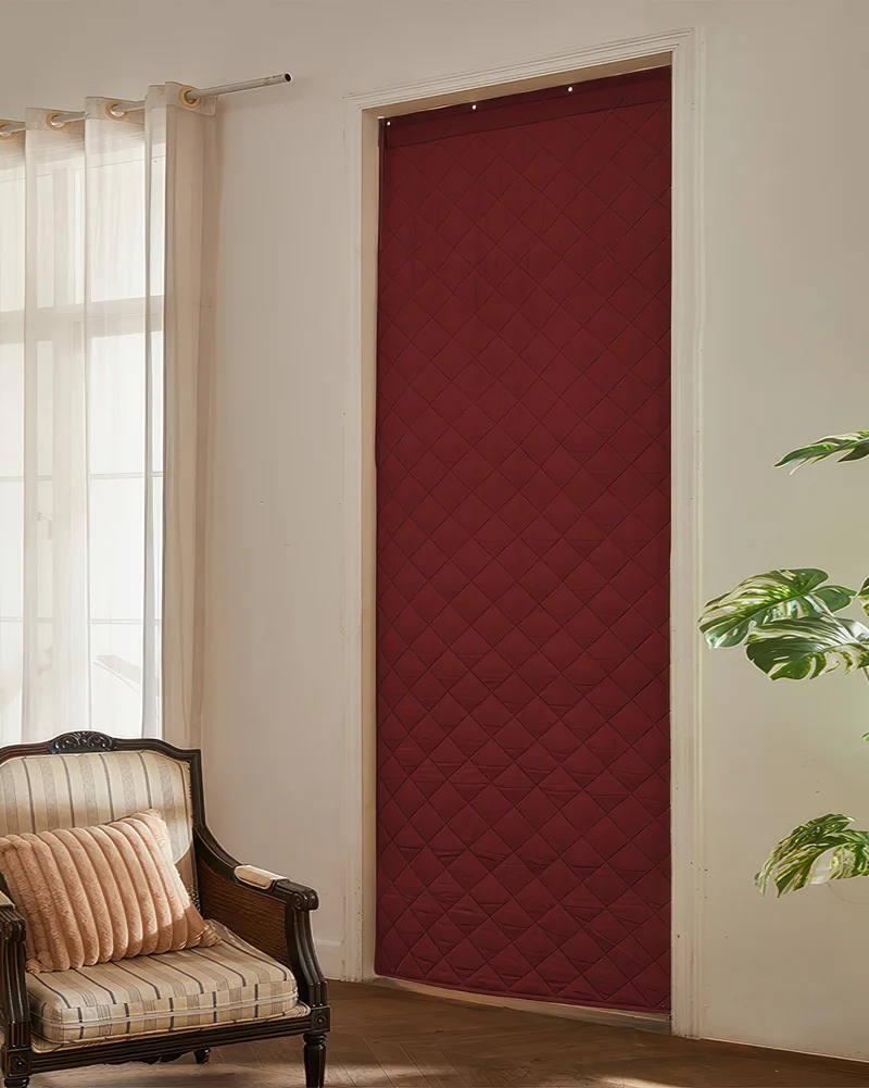 Oxford Thermal Insulated & Soundproof Custom Door Curtain