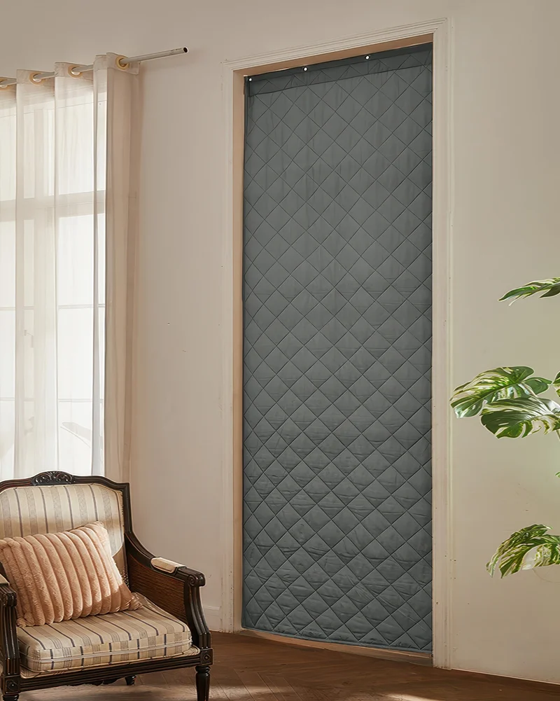 Oxford Thermal Insulated & Soundproof Custom Door Curtain