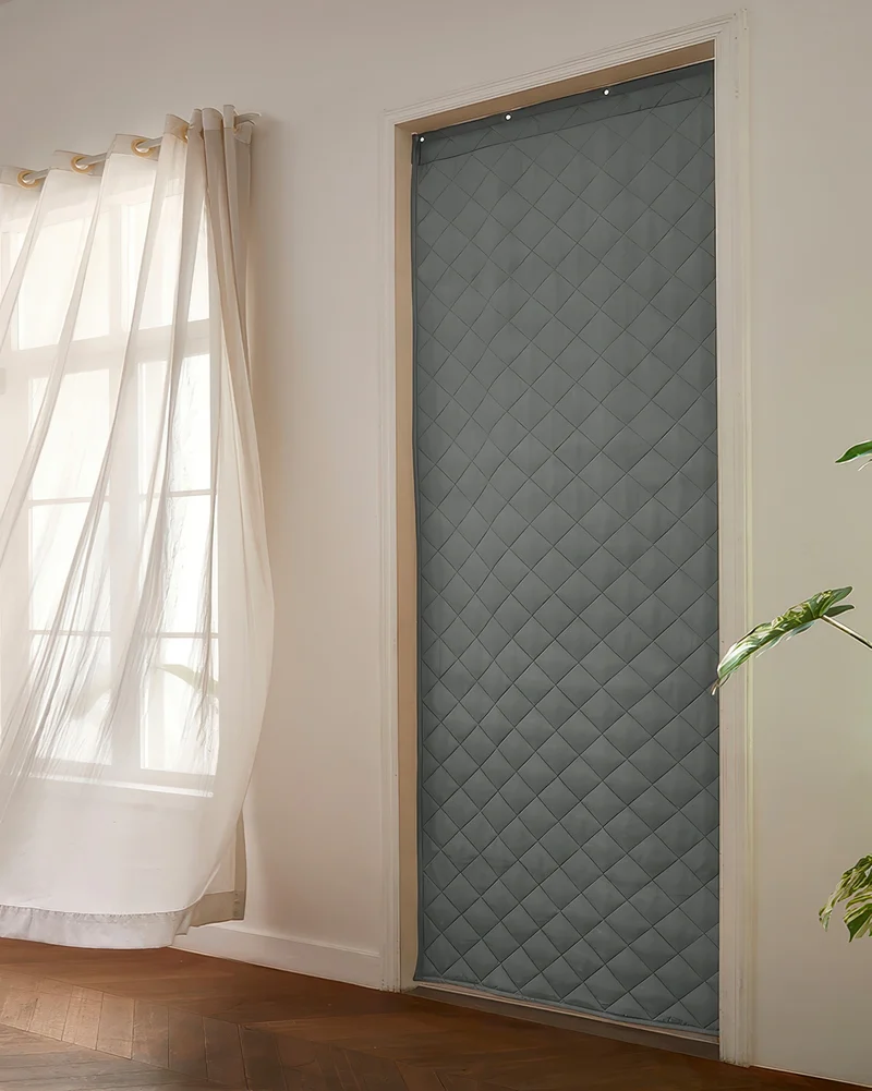 Oxford Thermal Insulated & Soundproof Custom Door Curtain
