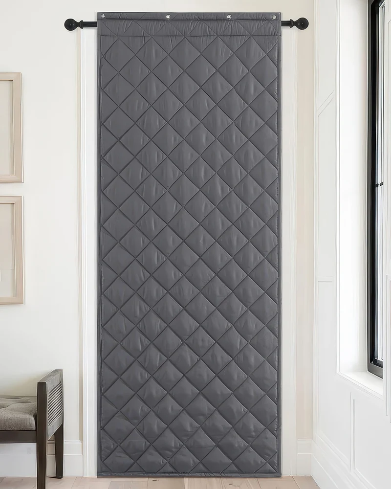 Oxford Thermal Insulated & Soundproof Custom Door Curtain