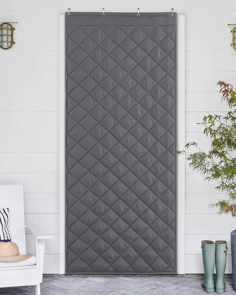 Oxford Thermal Insulated & Soundproof Custom Door Curtain