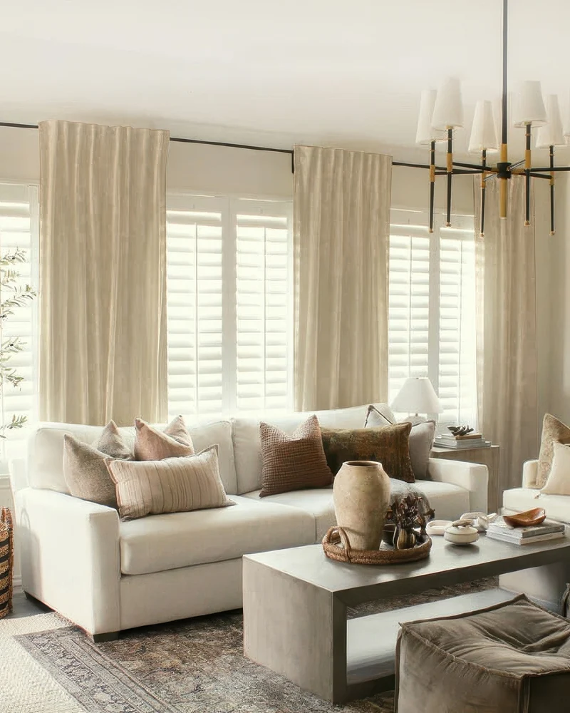 Nara Linen & Cotton Blend Lightweight Custom Curtain