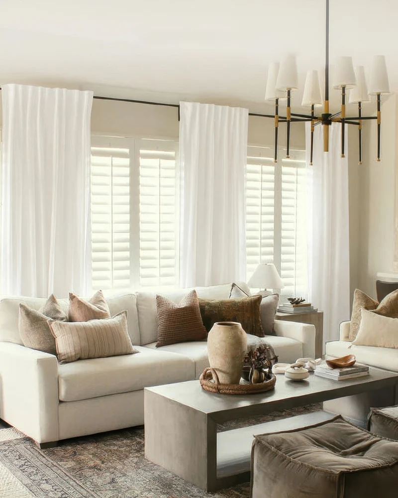 Nara Linen & Cotton Blend Lightweight Custom Curtain