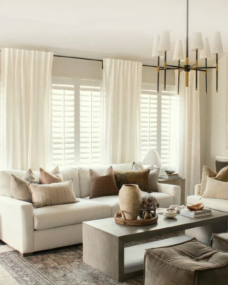 Nara Linen & Cotton Blend Lightweight Custom Curtain