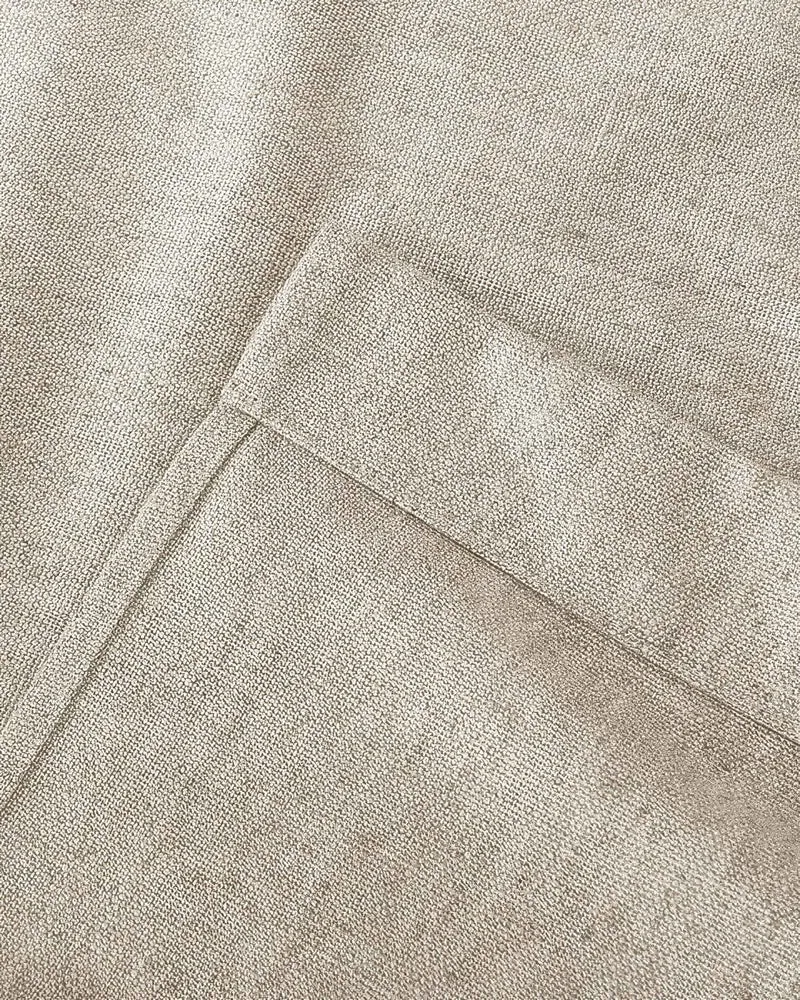 Venetian Linen Blend Heavyweight Textured Custom Curtain